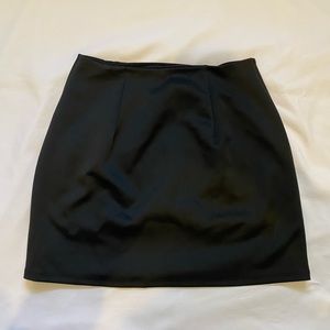 AYM Black miniskirt with built in shorts
